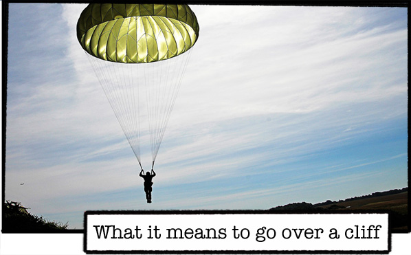 Parachute, person, blue sky, COO needs a parachute